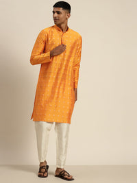 SOJANYA Ethnic Motifs Silk Cotton Kurta