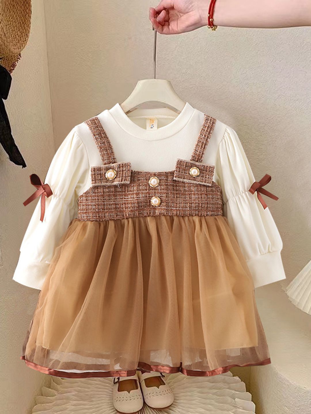 YK Pinafore Dress