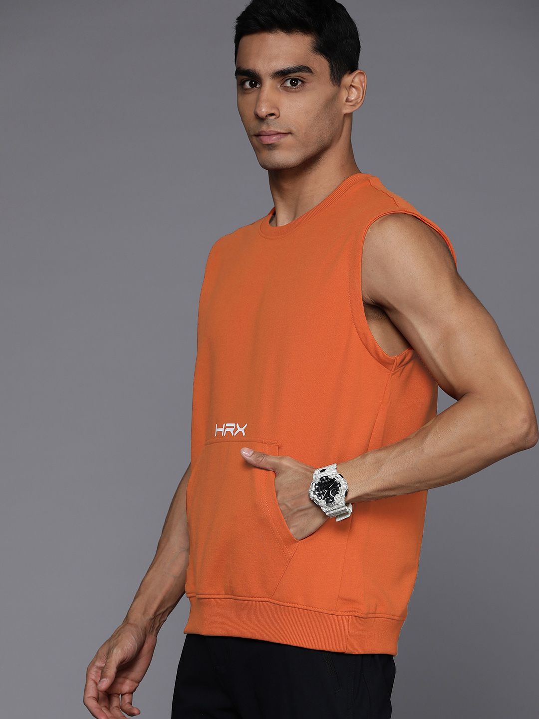 HRX by Hrithik Roshan Sleeveless Lifestyle Sweatshirt