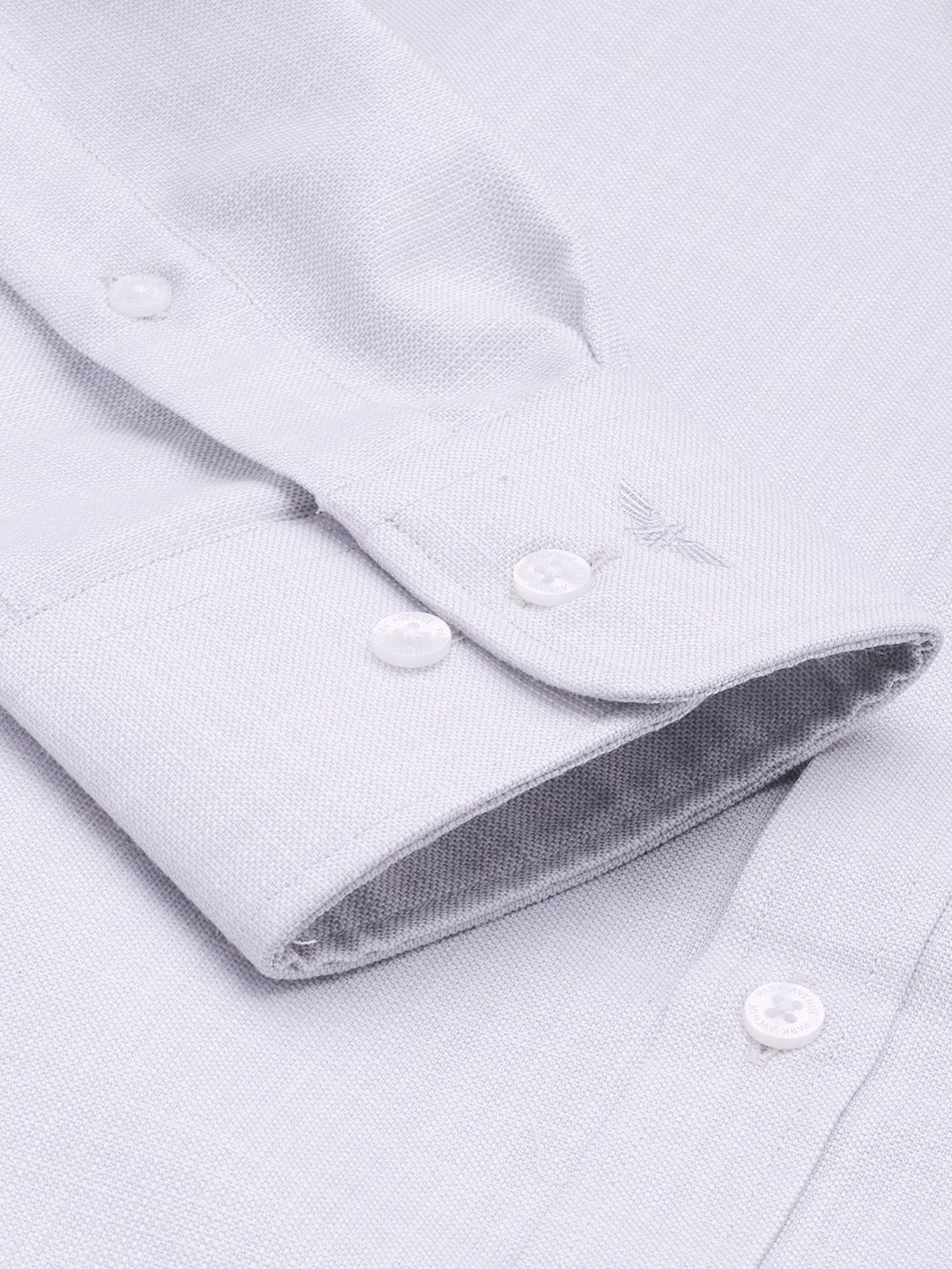 Park Avenue Slim Fit Self Design Opaque Formal Shirt