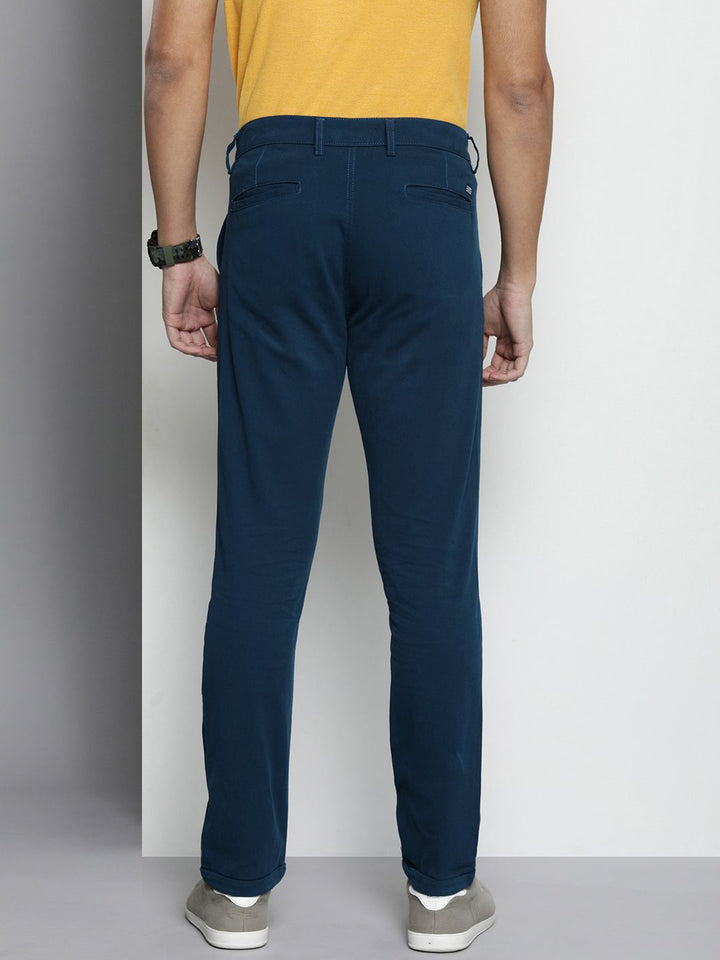 The Indian Garage Co Men Cotton Slim Fit Chinos