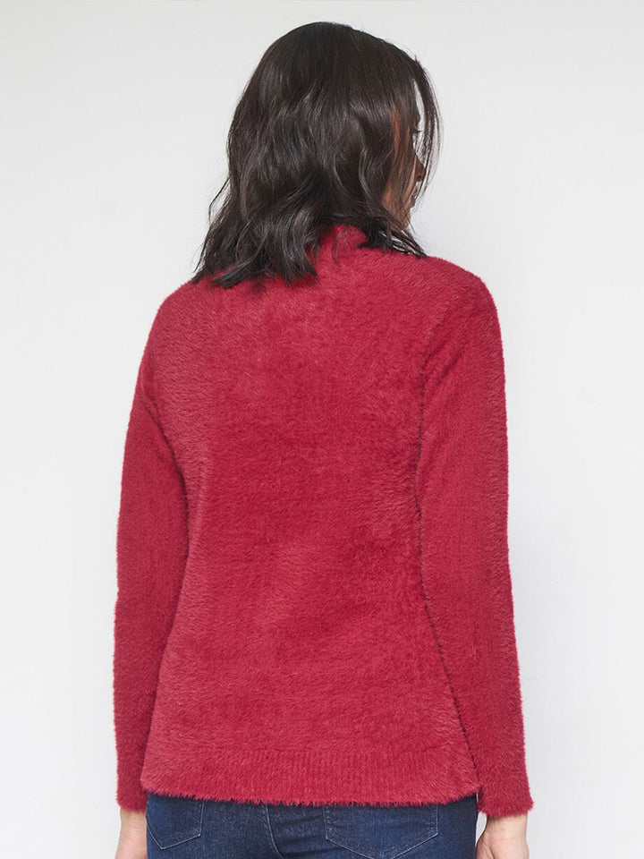 AND Round Neck Long Sleeves Top