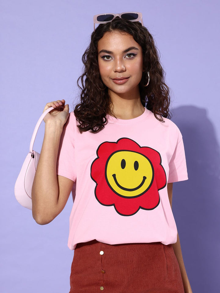 DILLINGER Women Graphic Printed Pure Cotton T-shirt