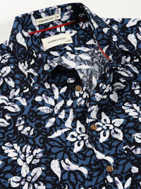 Thomas Scott Pure Cotton Smart Floral Opaque Printed Casual Shirt