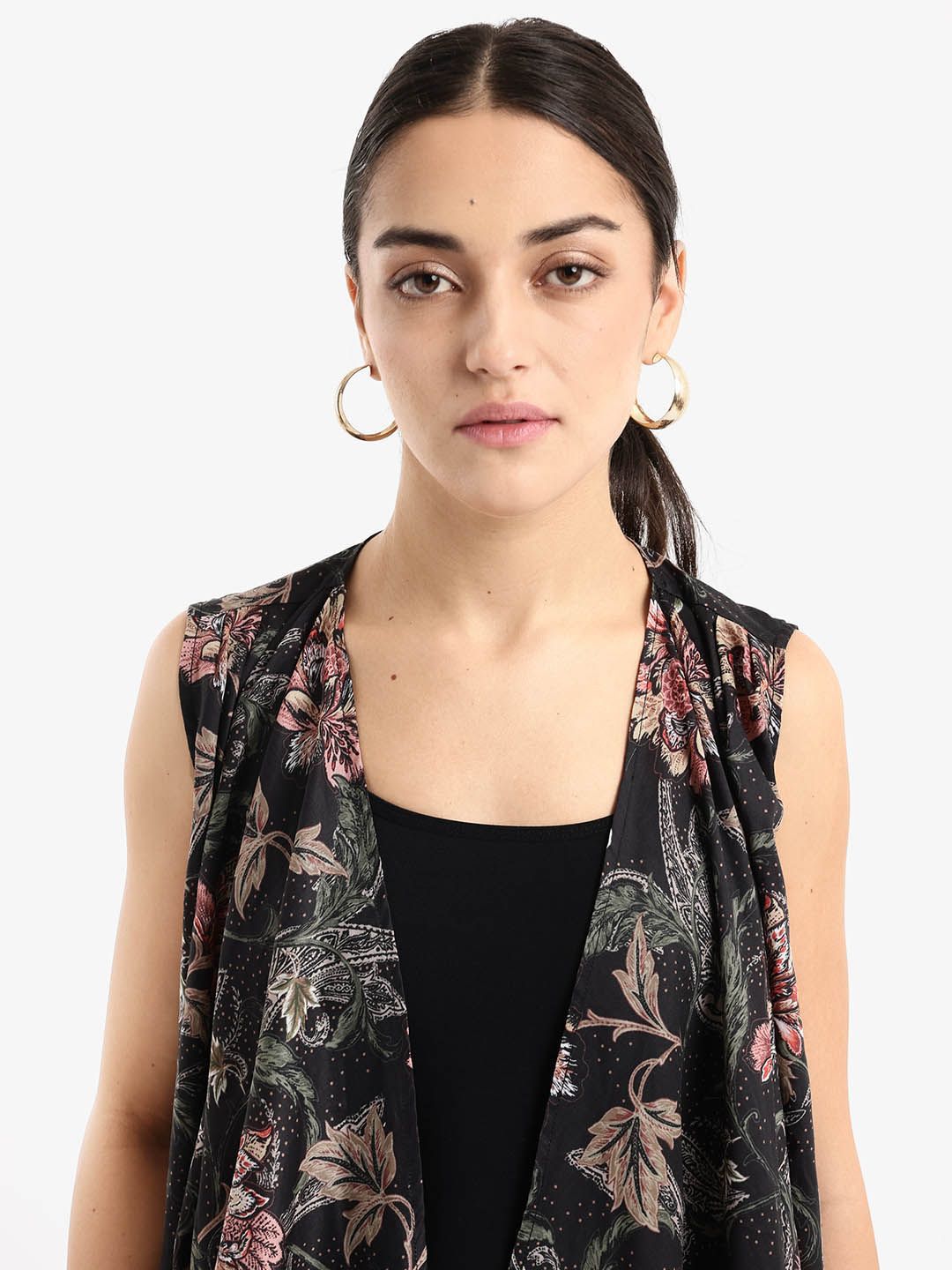RAREISM Women Printed Shrug