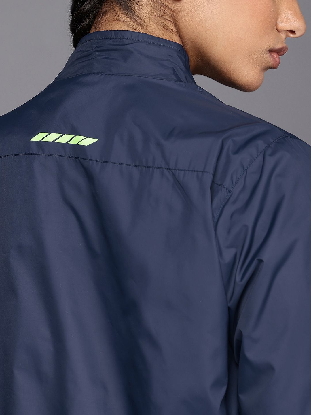 HRX by Hrithik Roshan Rapid-Dry Antimicrobial Finish Running Sporty Jacket