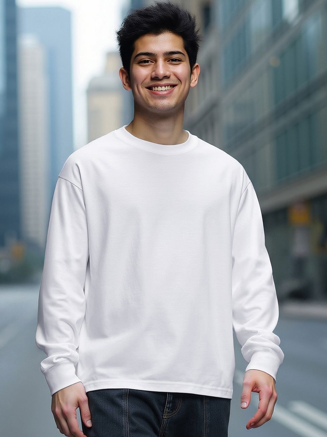 Bewakoof Men Pure Cotton Oversized T-shirt