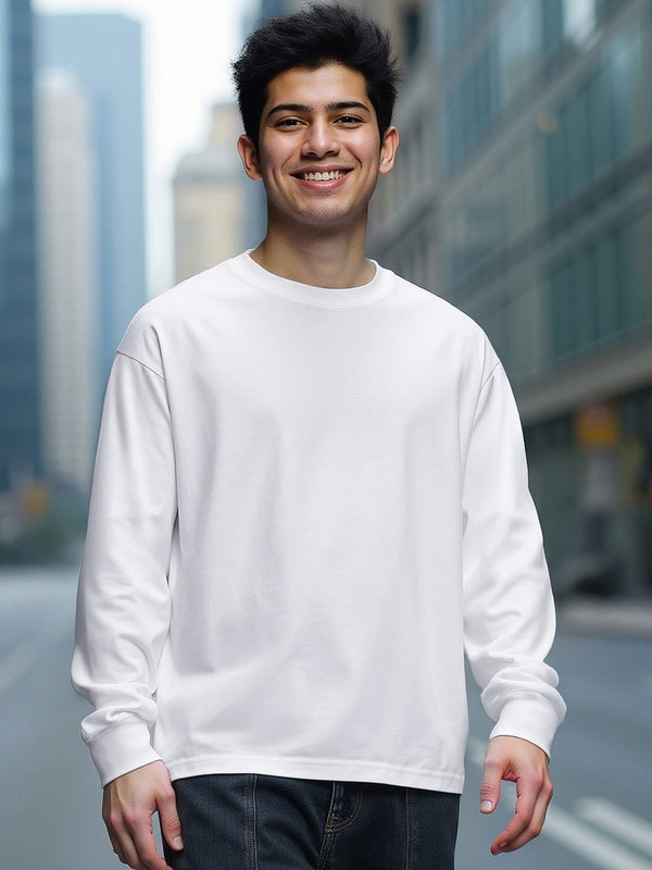 Bewakoof Men Pure Cotton Oversized T-shirt