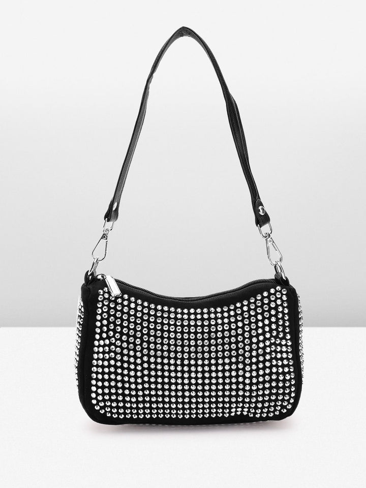 Lino Perros Women Embellished Structured Party Shoulder Bag