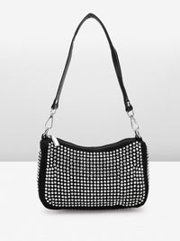 Lino Perros Women Embellished Structured Party Shoulder Bag