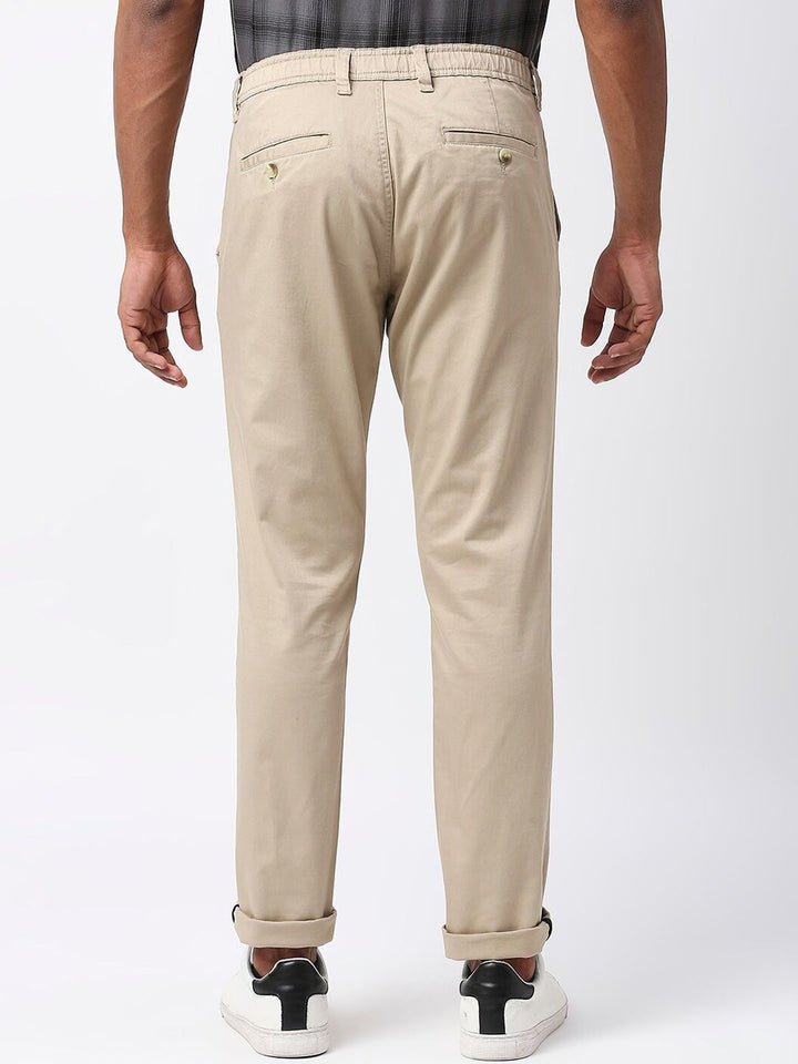 Thomas Scott Men Mid-Rise Classic Slim Fit Chinos Trousers