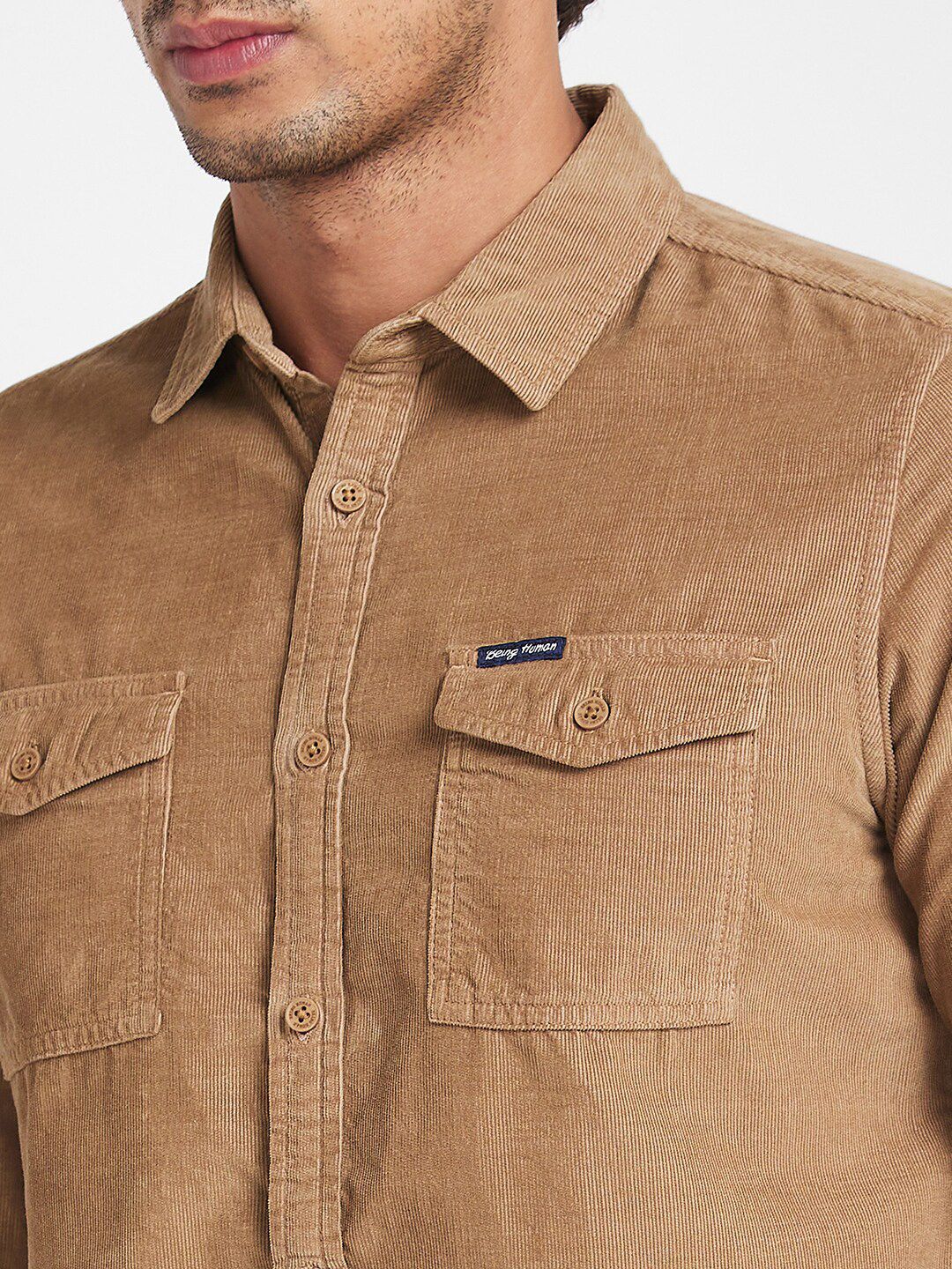 Being Human Slim Fit Casual Shirt