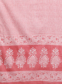 Libas Women Ethnic Motifs Yoke Design Thread Work Pure Cotton Kurta Set