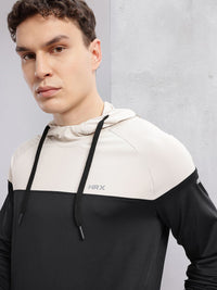 HRX by Hrithik Roshan Colourblocked Hooded Rapid-Dry Running T-shirt