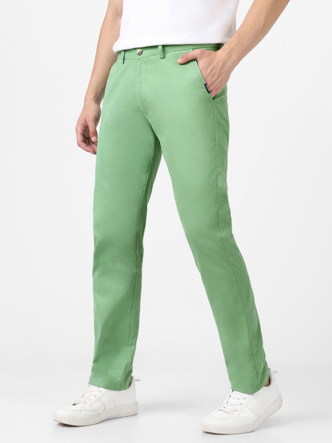 Urbano Fashion Men Slim Fit Easy Wash Cotton Chinos