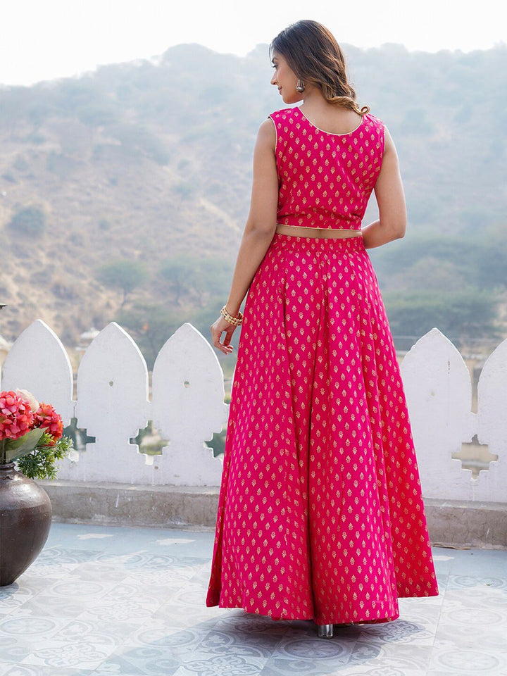 Kalini Foil Dicetak Bersedia Memakai Lehenga Choli Dengan Dupatta