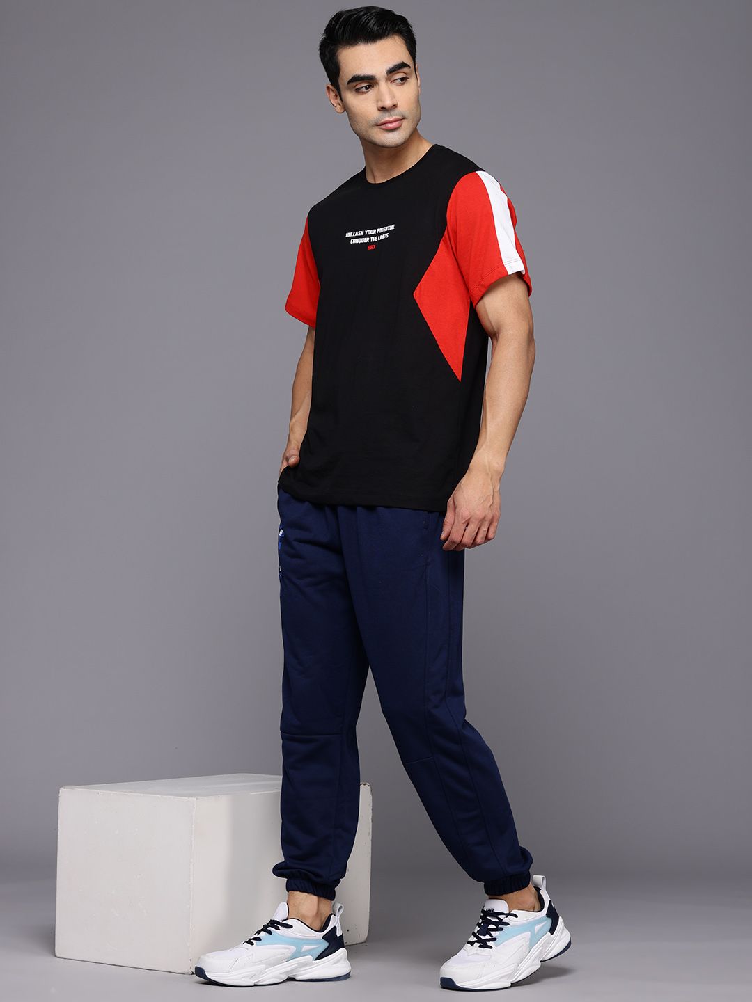 HRX by Hrithik Roshan Men Typography Printed T-shirt