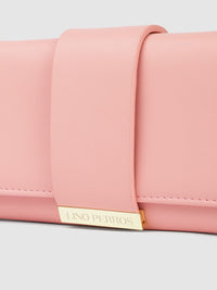 Lino Perros Women Solid Three Fold Wallet