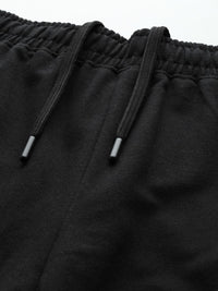 HRX by Hrithik Roshan Men Printed Detail Mid-Rise Regular Fit Lifestyle Trackpants