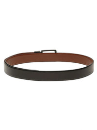Teakwood Leathers Men Textured Leather Reversible Belt