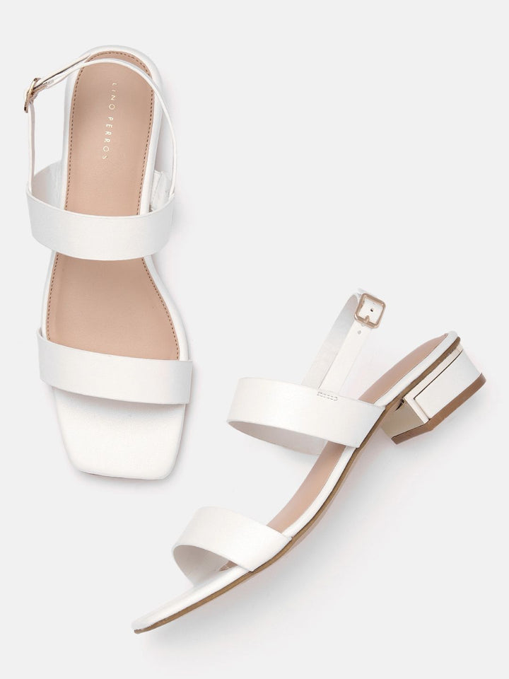 Lino Perros Open Toe Block Heels