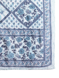 Anouk Floral Printed Pure Cotton Kurta With Trousers & Dupatta