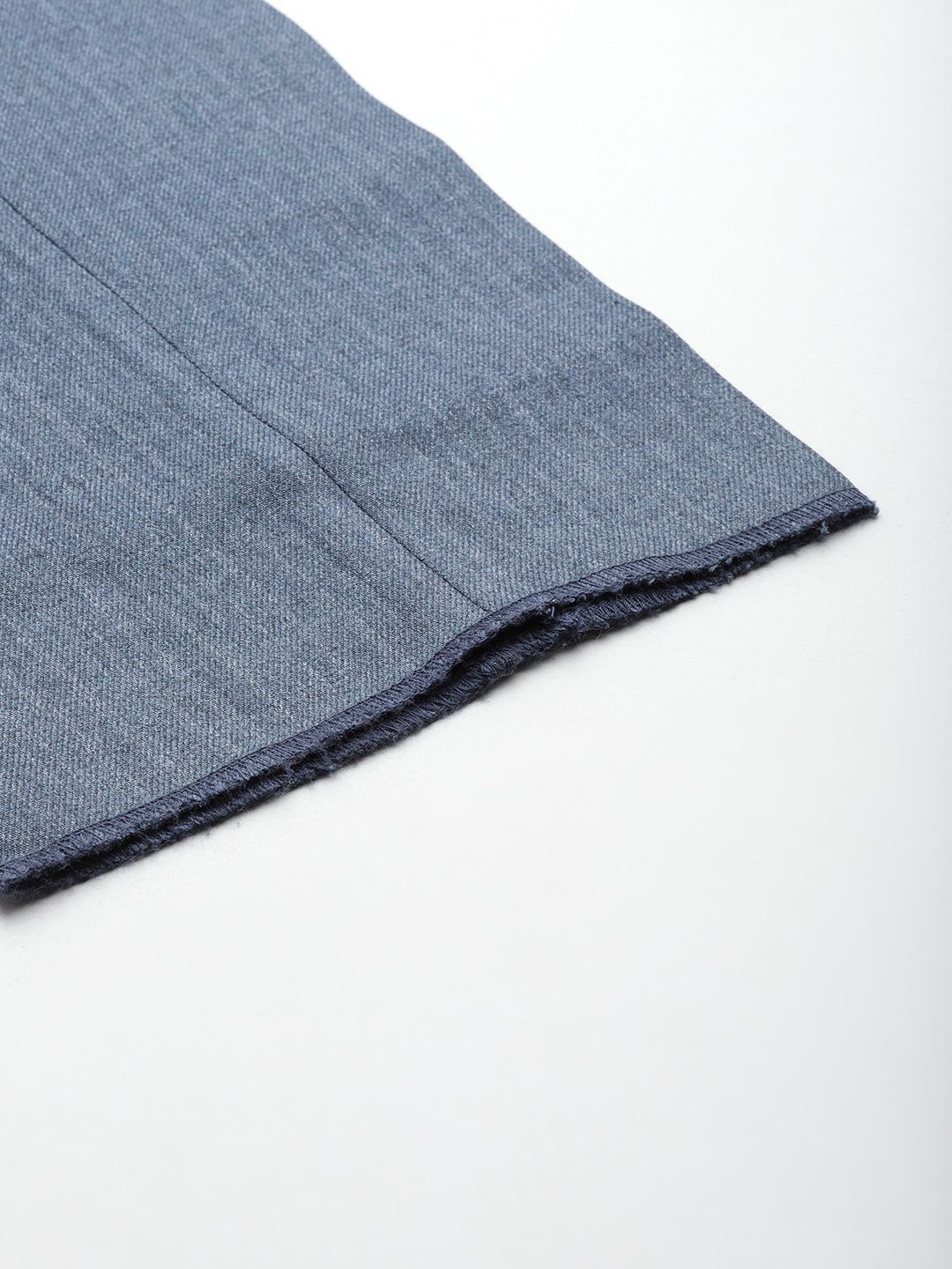 Raymond Men Textured Slim Fit Trousers