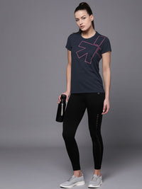 HRX by Hrithik Roshan Printed Rapid-Dry Training T-shirt