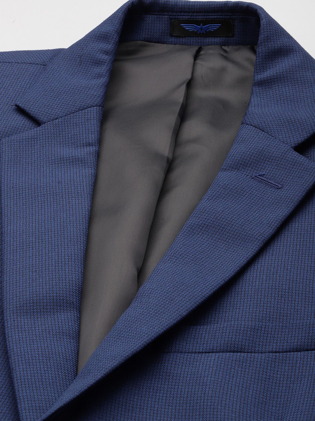Park Avenue Men Checked Super Slim Neo Fit Single-Breasted Two-Piece Party Suit