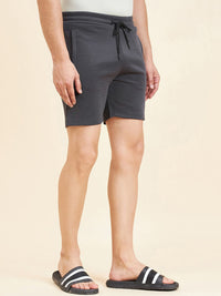 Sweet Dreams Men Charcoal Mid-Rise Shorts