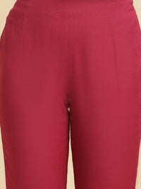 W Women Slim Fit Mid-Rise Trousers