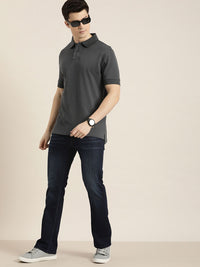 DILLINGER Men Polo Collar Pure Cotton T-shirt