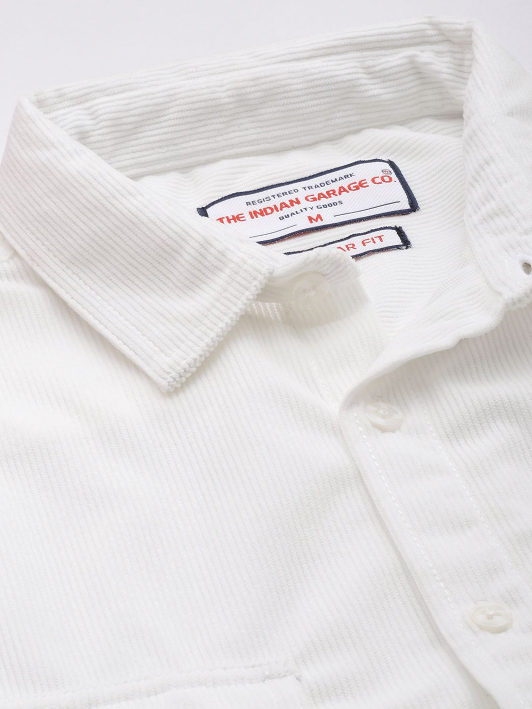 The Indian Garage Co Corduroy Casual Shirt