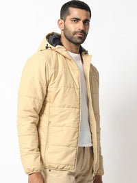 RARE RABBIT Men Vasto Puffer Hooded Neck Jacket