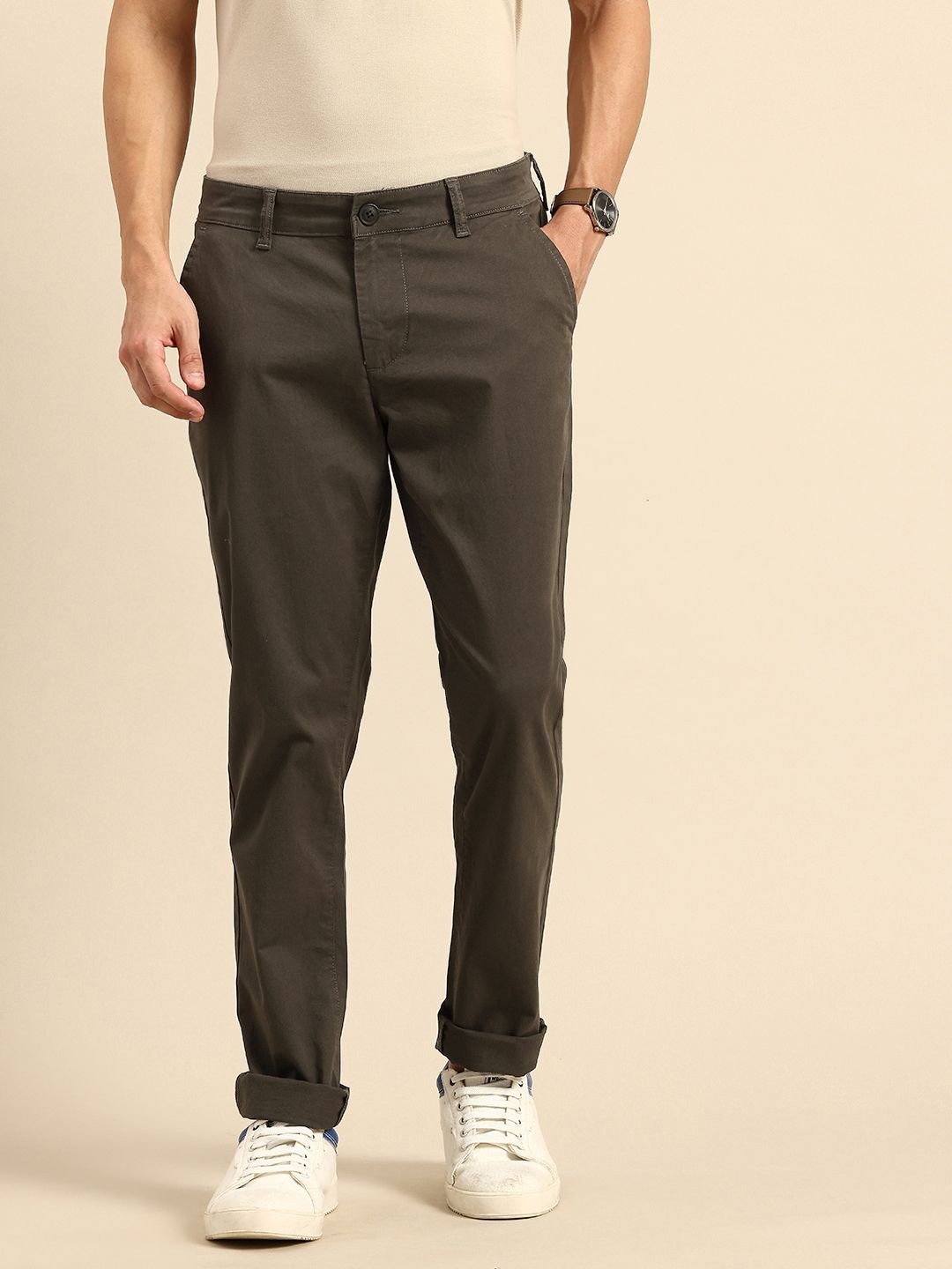 Being Human Men Chinos Trousers