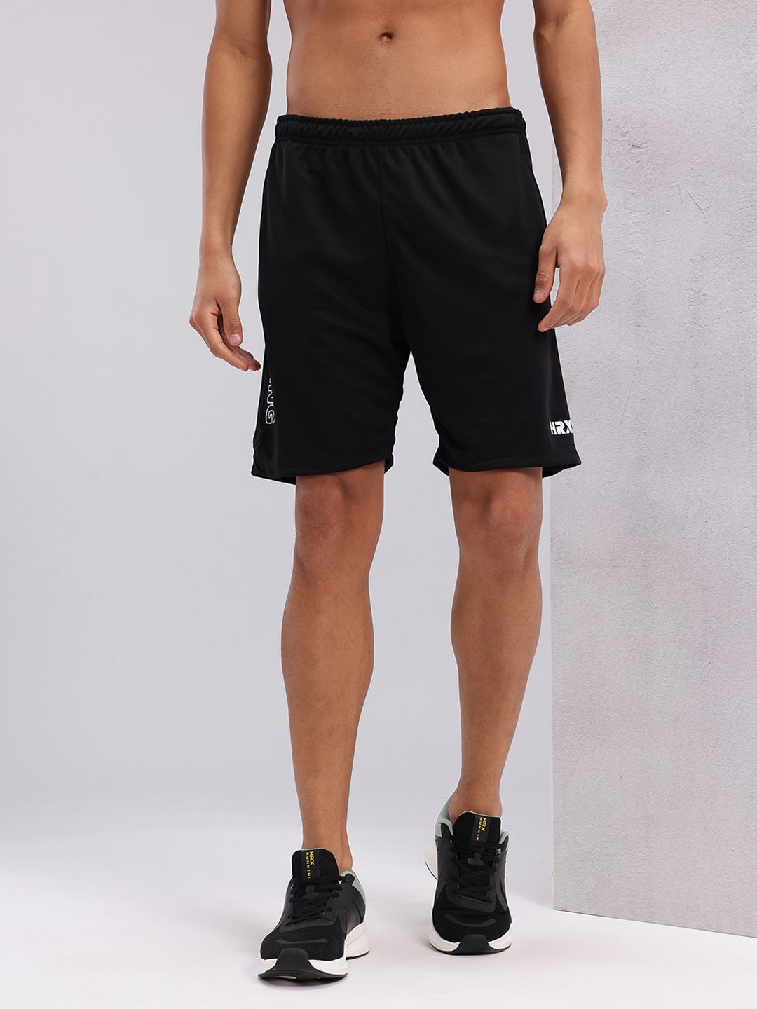 HRX by Hrithik Roshan Men Printed Rapid Dry Training Sports Shorts