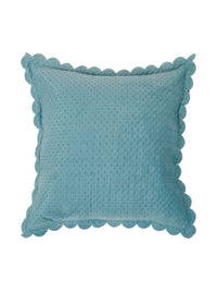 HOSTA HOMES Turquoise Blue Set of 5 Velvet Square Cushion Covers