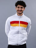 The Indian Garage Co Men Colourblock Regular Fit Puffer Jacket