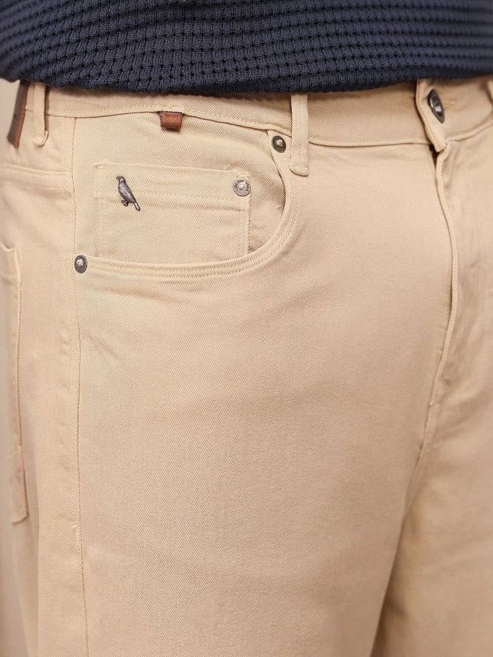 Mr Bowerbird Men Tapered Fit Mid-Rise Stretchable Jeans