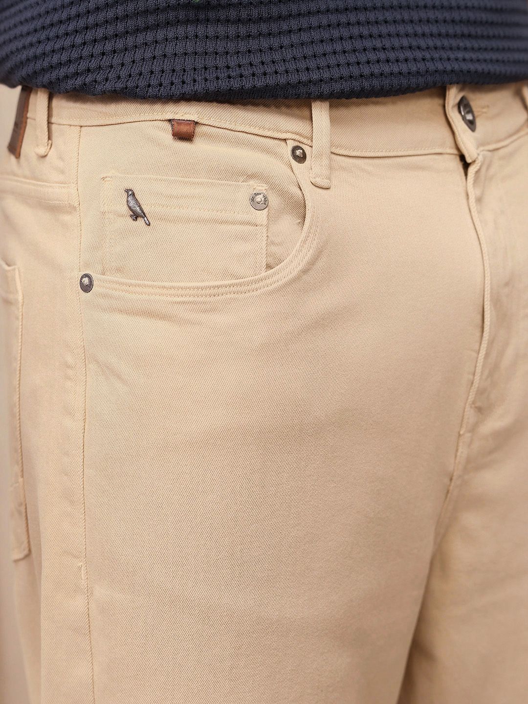 Mr Bowerbird Men Tapered Fit Mid-Rise Stretchable Jeans