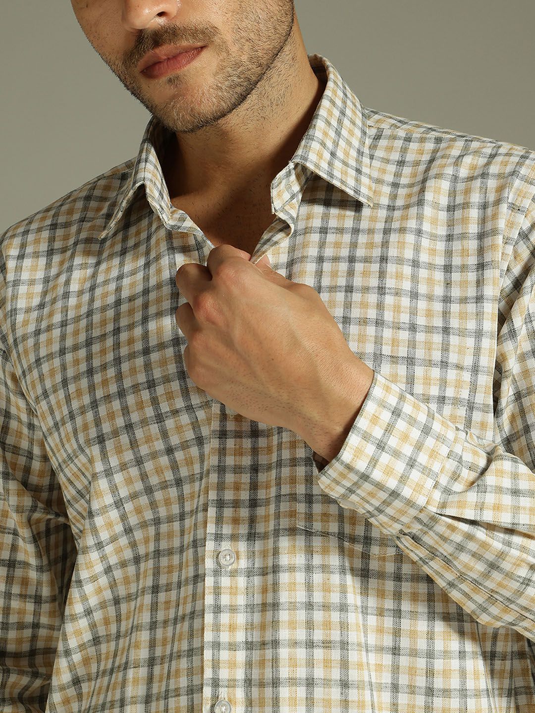 Oversized Checkered Shirt