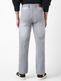 Urbano Fashion Men Straight Fit Heavy Fade Stretchable Jeans