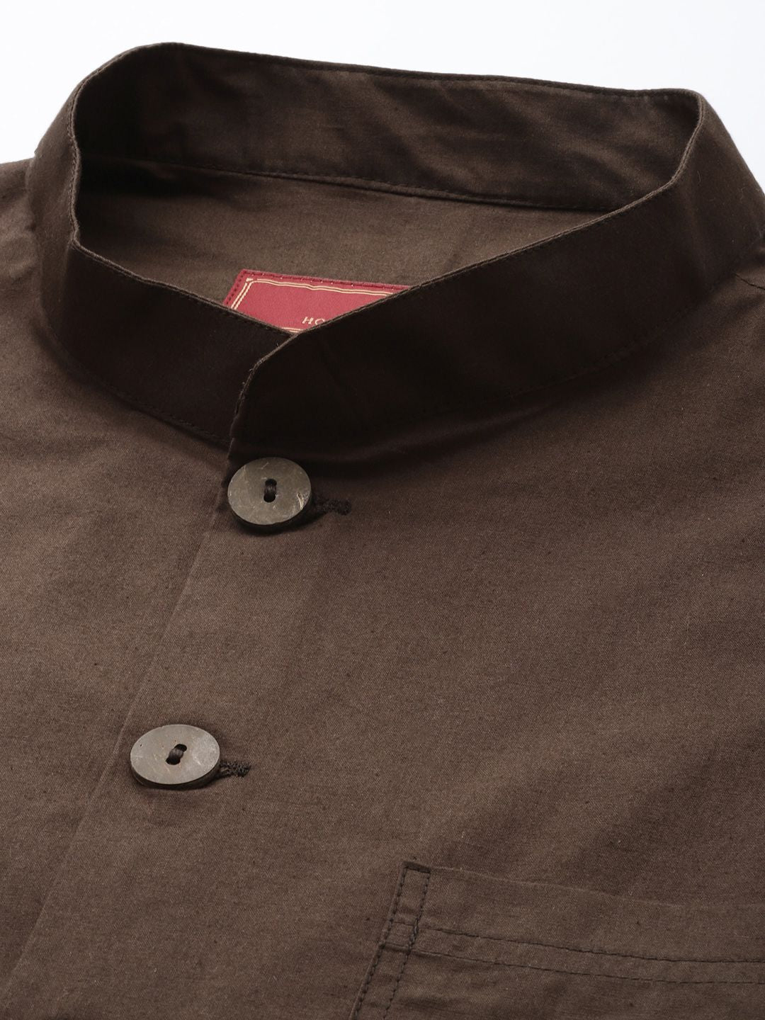 House of Pataudi Men Jashn Pure Cotton Kurta with Trousers & Jacket