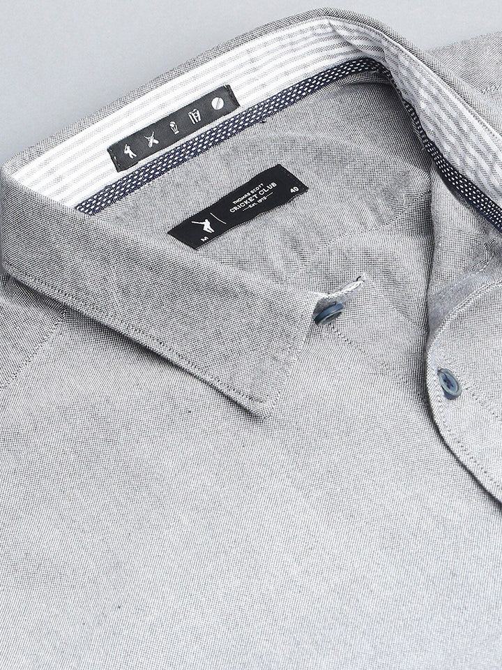 Thomas Scott Classic Slim Fit Opaque Pure Cotton Casual Shirt