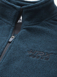 HRX by Hrithik Roshan Open Front Fleece Sweatshirt