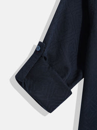 Monte Carlo Boys Textured Casual Smart Fit Shirt