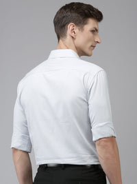 Park Avenue Slim Fit Textured Pure Cotton Formal Shirt