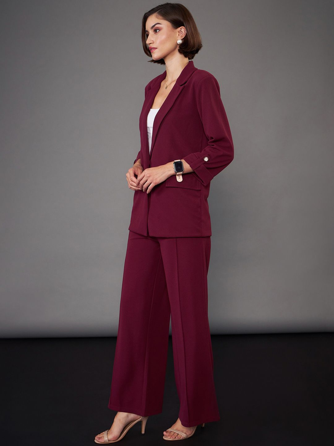 SASSAFRAS worklyf Single Breasted Blazer With Trouser
