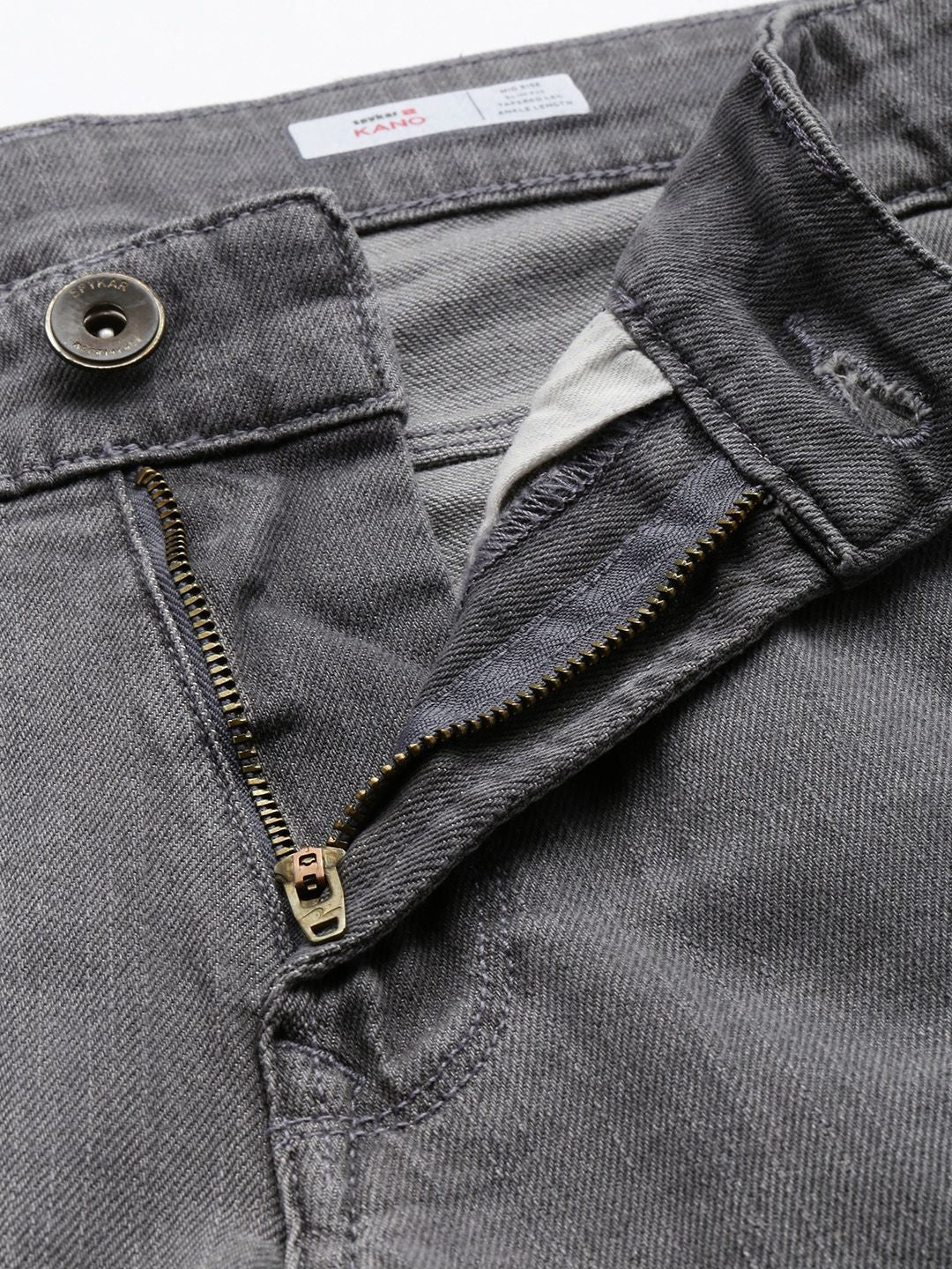 SPYKAR Men Kano Slim Fit Light Fade Stretchable Jeans