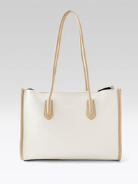 Lino Perros Textured Shoulder Bag with Bow Detail